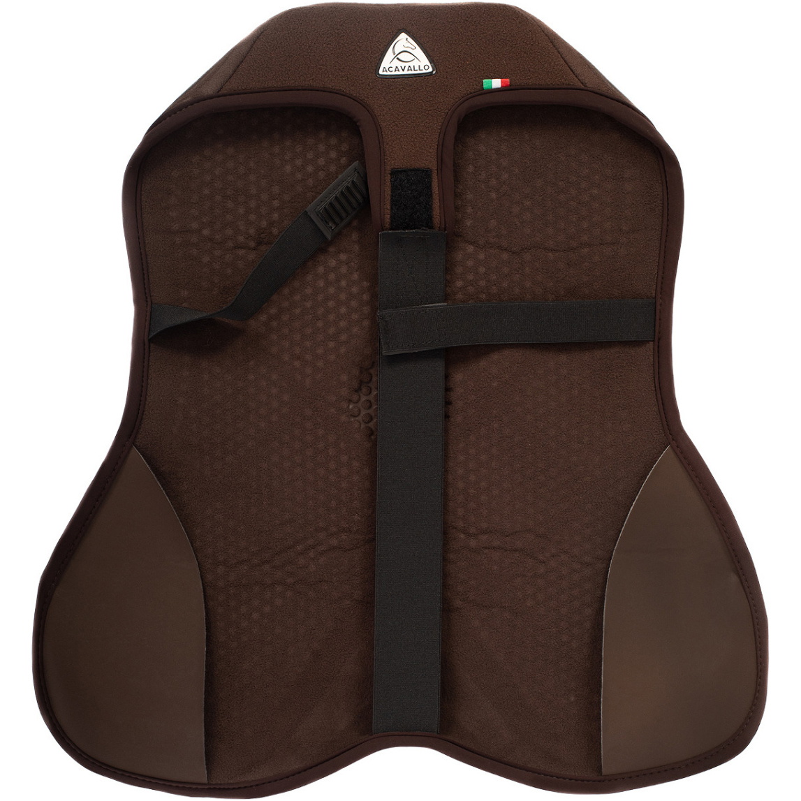 2026 Acavallo Siège Standard Sauveteur Saut Classique Gel-Out Dri-Lex 10mm AC520 - Brown